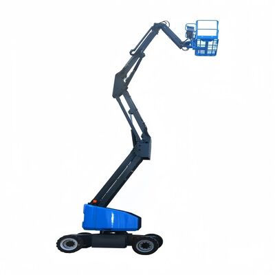 Quality ISO9001 Diesel Articulating Boom Lift 355° Turntable And 160° Basket factory