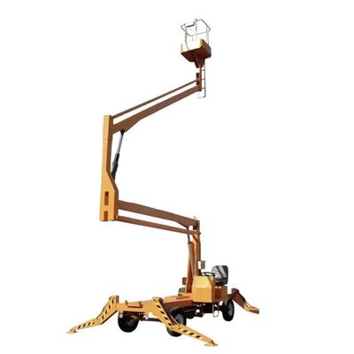 Quality 12m 14m 16m Self Propelled Articulating Boom Lift 360° Rotation factory