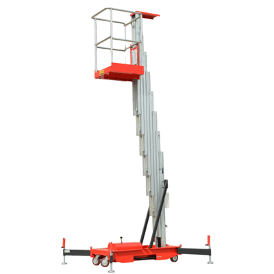 Qualität Leichter Aluminium-Einmast-Lift mit Fernbedienung für den Innenbereich Fabrik