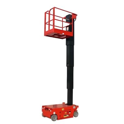 Quality One Person Telescoping Lift Low Noise 230kgs Vertical Mast Boom Lift factory