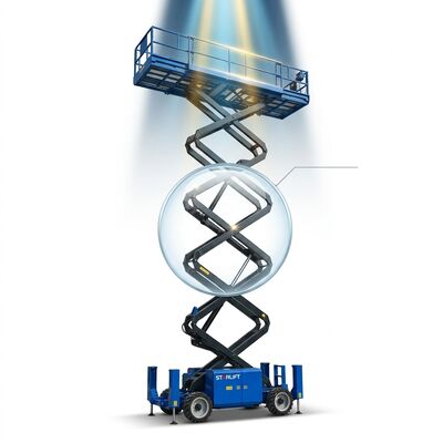 calidad Plataforma elevadora aérea todoterreno con pendiente del 45% 680 kg fábrica