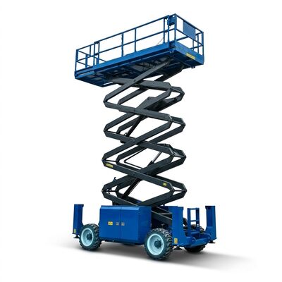 Quality EAC TUV 18m Scissor Lift High Reach Scissor Lift Off Road For Infrastructure Work factory