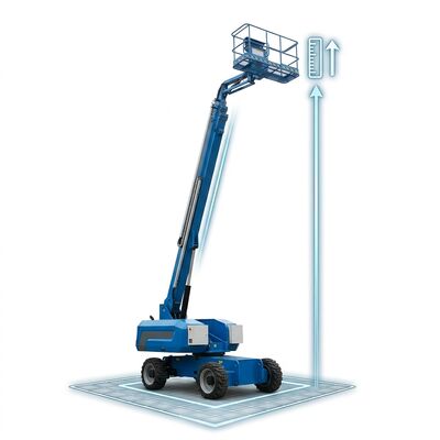 Kalite OEM 48m Dizel Teleskopik Boom Lift İnşaat için özelleştirilebilir Fabrika