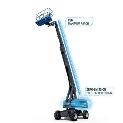 Quality 20.8m-47.8m Self Propelled Telescopic Boom Lifts 360 Degree Turntable For Bridge Work factory