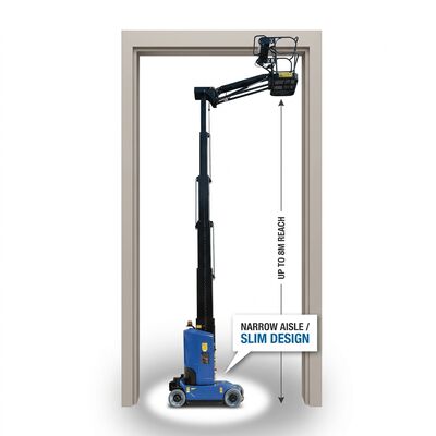 chất lượng Xe nâng cần trục thẳng đứng vượt chướng ngại vật 10 mét nhà máy sản xuất