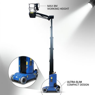jakość Ultra Slim Elektryczna Platforma Zatapialna 8m fabryka