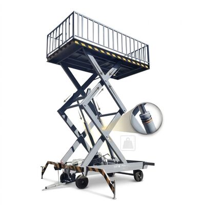 Qualität Wireless Remote Dock Platform Lift Schwerlast-Portable Load Lift Fabrik