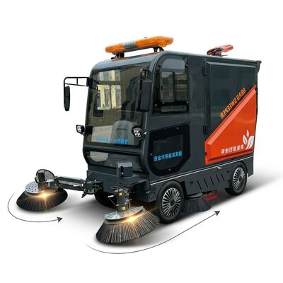 kwaliteit All Terrain Electric Street Sweeper Customizable Electric Road Sweeping Machine fabriek