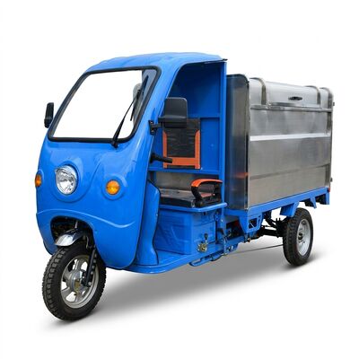 Quality Motorized 1200W Electric Sanitation Tricycle 48V Electric Tricycle For Garbage Collection factory