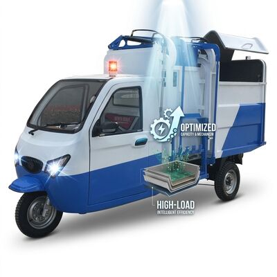 Qualität 100km Kilometerstand 170Ah Elektrodreirad für Müllabfuhr Fabrik