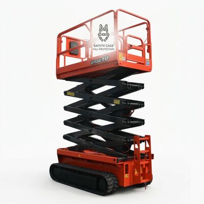 Quality Muddy Ground Crawler Scissor Lift Six Meter Tracked Scissor Lift factory
